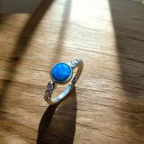 Blue Opal Ring