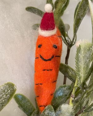 Christmas Carrot Tree Decoration