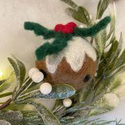 Christmas Pudding Tree Decoration