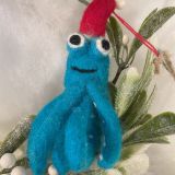 Octopus Christmas Decoration