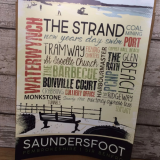 Saundersfoot Print