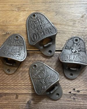 Wall Mounted Bottle Openers