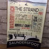 Saundersfoot Print