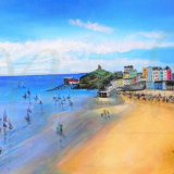 Tenby Harbour, Sailing Boats