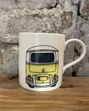 Yellow Camper Van Mug