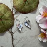 Curved Heart Earrings