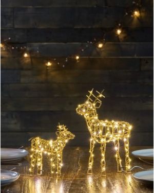 Gold Wire Reindeer