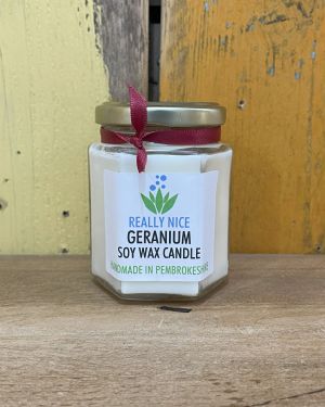 Geranium Jar Candle