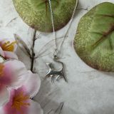 Prancing Cat Necklace
