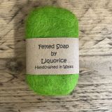 Green Felted Soap