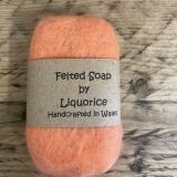 Orange Felted Soap