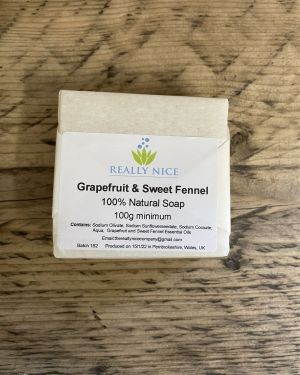 Grapefruit & Sweet Fennel Soap