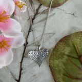 Hammered Heart Necklace