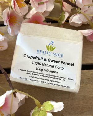 Grapefruit & Sweet Fennel Soap