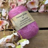 Pink Felted Soap