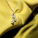 Three Daisy Necklace