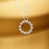Circular Daisy Necklace