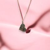 Paw Print Heart Necklace