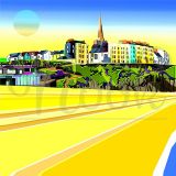 Tenby from South Beach
