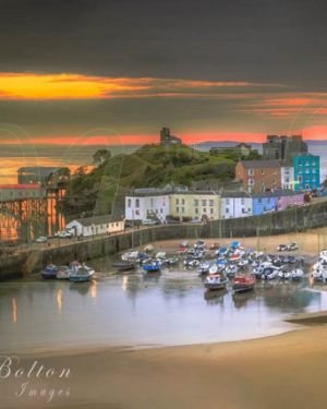 Tenby Harbour At Dawn