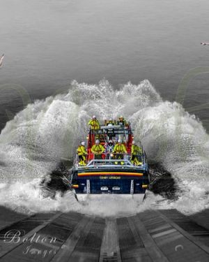 Tenby Lifeboat Launch
