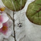 Paw Print Necklace