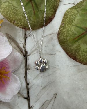 Paw Print Necklace