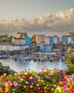 Tenby Calm And Colourful