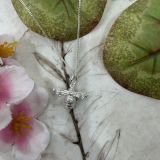 Silver Bee Necklace