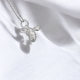Silver Bee Necklace