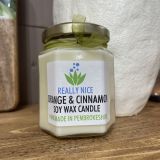 Orange And Cinnamon Jar Candle