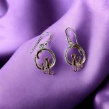 Cats On The Moon Earrings