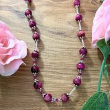 Pink Tiger's Eye Necklace