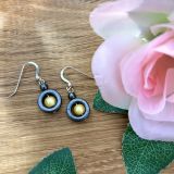Yellow Hematite Earrings
