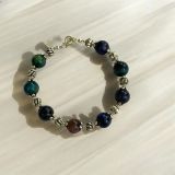 Blue And Green Tiger's Eye Bracelet