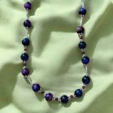 Purple Tiger's Eye Necklace