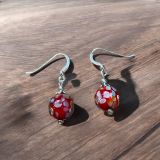 Glass Floral Earrings