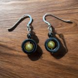 Yellow Hematite Earrings