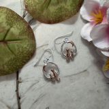 Cats On The Moon Earrings