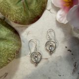 Cat On The Moon Earrings