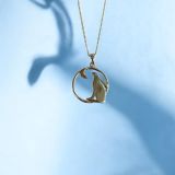 Hare And The Moon Necklace