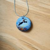 Ceramic Puffin Necklace