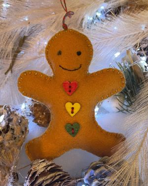 Gingerbread Felt