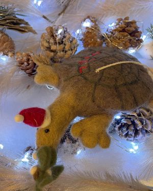 Christmas Tortoise Felt
