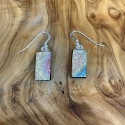 Multicolour Dichroic Glass Earrings
