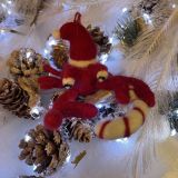 Christmas Crab Felt