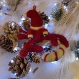Christmas Crab Felt