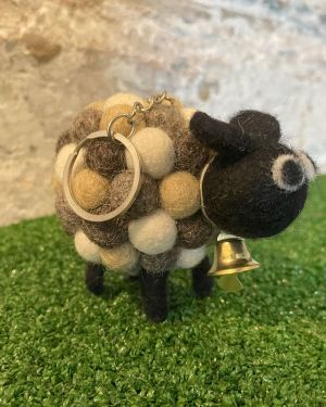 Helen The Bobbly Sheep Keyring