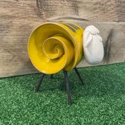 Ceramic Yellow Sheep Ornament