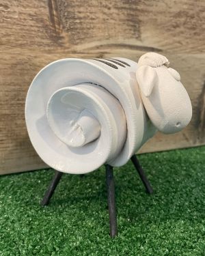 Ceramic White Sheep Ornament